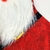 Bota Papai Noel Vermelha 35x19cm Meia Enfeite De Natal - Inigual Decor