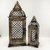 Lanterna Marroquina Decorativa Metal Ferrugem 66/43cm Kit 2 peças - comprar online