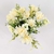 Imagem do Dalia Branca Buquê 35x18cm Flor Planta Artificial
