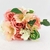 Rosa Nupcial Rosa Ramalhete 35x20cm Flor Planta Artificial - Inigual Decor
