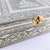 Caixa Decorativa Organizadora Dourada Buda 8X22X17cm - Inigual Decor