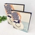 Caixa Livro Decorativa Azul E Branca Elegant 32/27cm Kit 2pc na internet