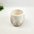 Vaso Decorativo Tree Branco E Marrom 14x16x16cm Cerâmica - Inigual Decor