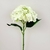 Hortênsia Branca Haste 46x15cm Toque Real Planta Artificial - Inigual Decor