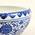 Vaso Azul E Branco 18x40cm Porcelana Decoração Cachepot - loja online