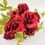 Rosa Diana Vermelha Planta Artificial Permanente 50cm Envelh - loja online
