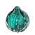 Esfera De Decoração Murano Verde Veneza 11cm