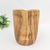 Vaso Decorativo Face 17x11x12cm Amadeirado Decoração - comprar online