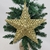 Estrela Dourada Para Árvore De Natal 19x5cm Penduricalho - comprar online