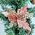 Poinsettia Rosa 18x18cm Bico De Papagaio Natal - Inigual Decor