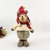 Urso com Gorro Vermelho Boneco de Pelúcia Decoração de Natal 46x23cm - loja online