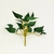 Planta Suculenta Folha Verde 16x17x8cm Planta Artificial - comprar online