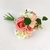 Rosa Nupcial Rosa Ramalhete 35x20cm Flor Planta Artificial na internet