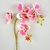 Orquídea Rosa 3D 68x13cm Planta Artificial Toque Real na internet