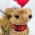 Esquilo em Palha com Gorro Enfeite Decorativo de Natal 16x9x11cm P - loja online