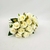 Rosa Branca Ramalhete 26x18cm Planta Artificial Permanente na internet