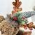 Imagem do Rena Deitada Marrom de Pelúcia Enfeite Decorativo de Natal 18x47x33cm