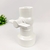 Vaso Encanador Registro Cerâmica Branco 22x13x15cm - Inigual Decor