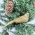 Pássaro Dourado Com Presilha 7x19x8cm Para Árvore de Natal na internet