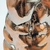 Imagem do Escultura Corpo Masculino Cobre 31x17x10cm Cerâmica