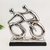 Bicicleta Decorativa com Ciclistas Estatueta Esportes Prata Luxo 30x28cm Bike - loja online
