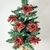 Mini Poinsettia Vermelha 10cm Com Presilha Enfeite De Natal - loja online