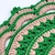 Jogo Americano Verde E Caqui Crochê 38cm Kit 2pc Sousplat - Inigual Decor
