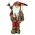 Papai Noel Xadrez Ski Decorativo 46x16x18cm Boneco De Natal