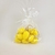 Mini Ovo De Páscoa Amarelo Decorativo 4x3cm Kit 12pc - Inigual Decor