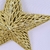 Estrela Dourada Para Árvore De Natal 19x5cm Penduricalho - Inigual Decor