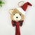 Guirlanda De Natal Cabeça De Urso Papai Noel 49x25x7cm na internet