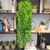 Pendente Aspargo 100x15cm Planta Artificial Permanente - Inigual Decor