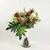 Arranjo Floral Vermelho Com Vaso 51x40cm Planta Artificial - comprar online