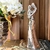 Estátua Mãe E Filho Prata Decorativa 23x8x9cm Presente - comprar online
