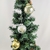 Bola De Natal Dourada E Transparente 8cm Para Árvore Kit 3pc - loja online