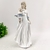 Dama Branca Mãe Com Bebê Porcelana 30x12x9cm Estátua Decor - comprar online