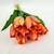 Tulipa Laranja Ramalhete 43x20cm Planta Artificial na internet