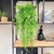 Pendente Folhas Verde 75x15x8cm Planta Artificial Permanente - loja online