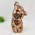 Escultura Corpo Masculino Cobre 31x17x10cm Cerâmica - comprar online