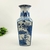 Vaso Azul E Branco 36x15cm Porcelana Decoração - comprar online