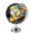 Globo Terrestre Decorativo Preto Prata 42x33cm