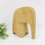 Enfeite Elefante Amadeirado 17x15x7cm Minimalista G - Inigual Decor