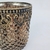 Vaso Castiçal 11x9cm Marrom Dourado Vidro E Metal - Inigual Decor