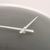 Relógio De Parede Decorativo 30x6cm Branco E Preto - Inigual Decor