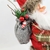 Imagem do Papai Noel com Cavalinho de Balanço Enfeite de Natal 34x13x24cm