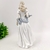 Dama Branca Mãe Com Bebê Porcelana 30x12x9cm Estátua Decor - Inigual Decor