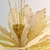 Poinsettia Dourada 58x25cm Bico De Papagaio Natal na internet