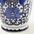 Potiche Azul E Branco Daca 31x15cm Pote Porcelana Decoração