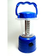 Lampião Azul De Led Para Camping E Iluminação De Emergência - comprar online