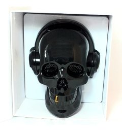 Caixinha De Som Caveira Speaker Skull Black - comprar online